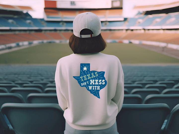 Transferencia DTF de Texas: No te metas con la transferencia DTF, Transferencia DTF con la bandera de Texas