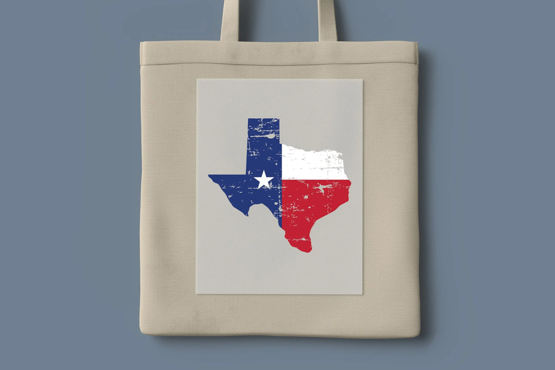 Transferencia DTF con la bandera de Texas: no te metas con la transferencia DTF de Texas