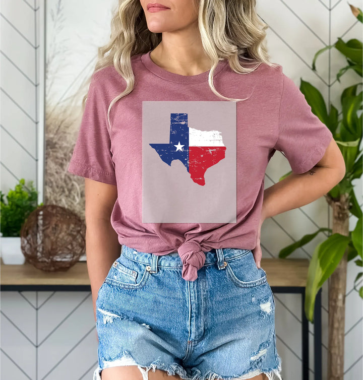 Transferencia DTF con la bandera de Texas: no te metas con la transferencia DTF de Texas