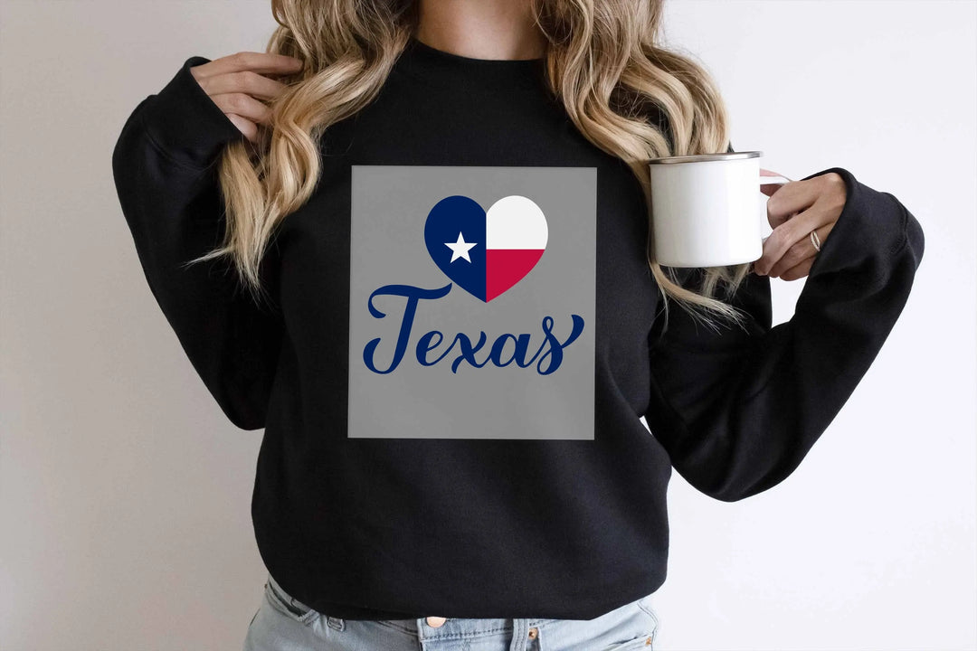 Transferencia DTF de Texas Heath, Transferencia DTF de Texas Flag