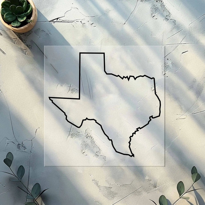 Transferencias DTF del mapa de Texas, Transferencias DTF del estado de Texas