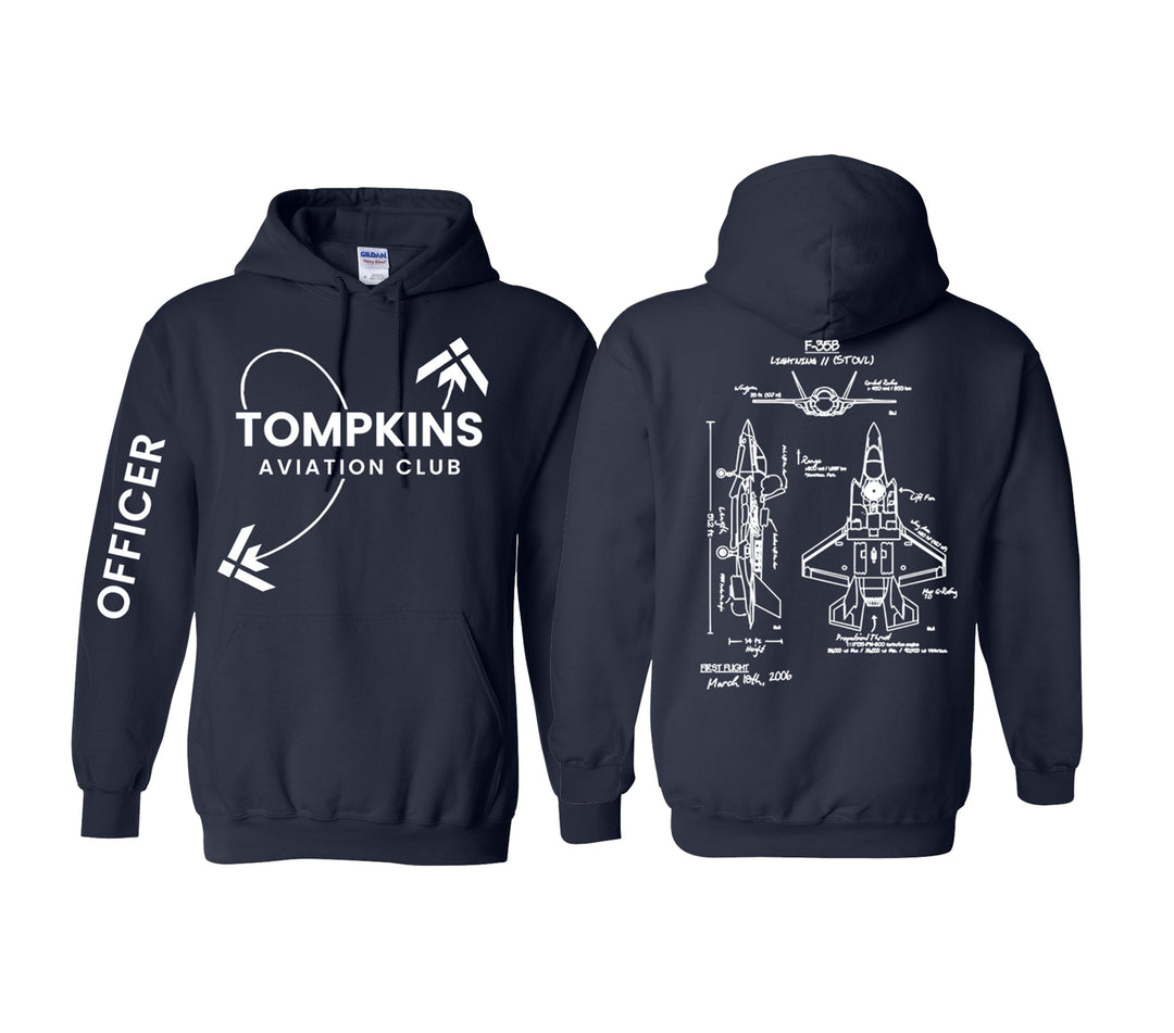 Tompkins High  School Aviation Club Shirt and Hoodie