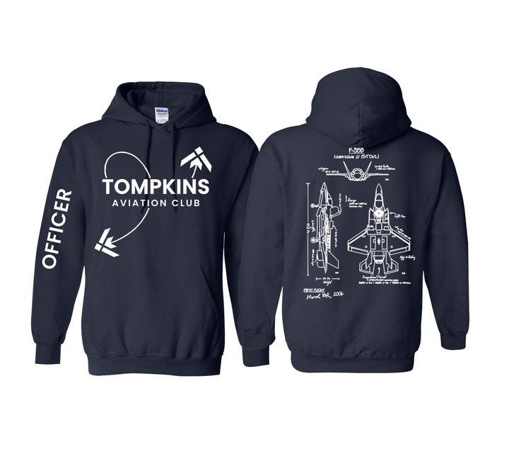 Tompkins High  School Aviation Club Shirt and Hoodie