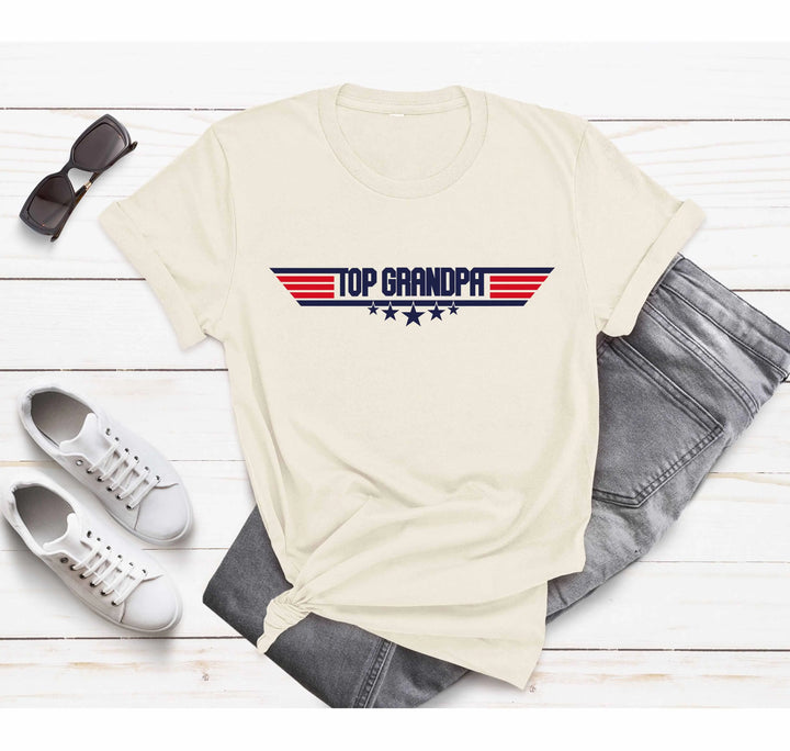 Top Dad T-Shirt | Top Family T-Shirt | Top Dad Papa Grandpa Grandma Poppop Shirt