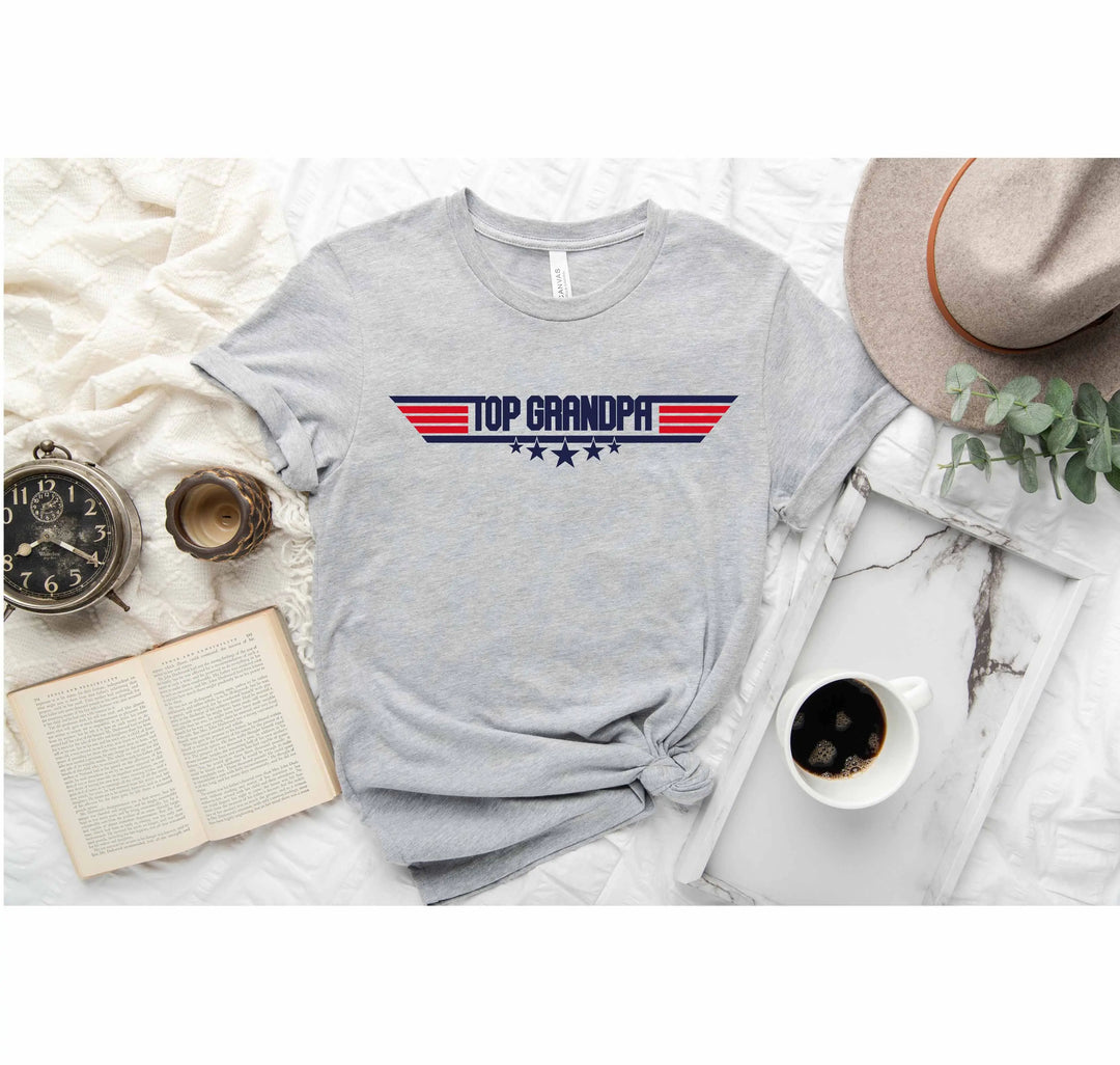 Top Dad T-Shirt | Top Family T-Shirt | Top Dad Papa Grandpa Grandma Poppop Shirt