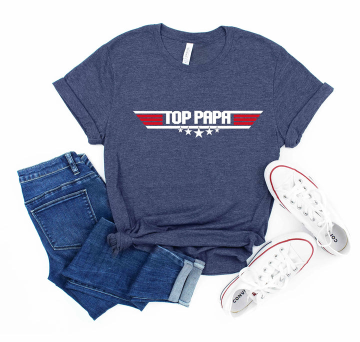 Top Dad T-Shirt | Top Family T-Shirt | Top Dad Papa Grandpa Grandma Poppop Shirt Shirtprintingcenter