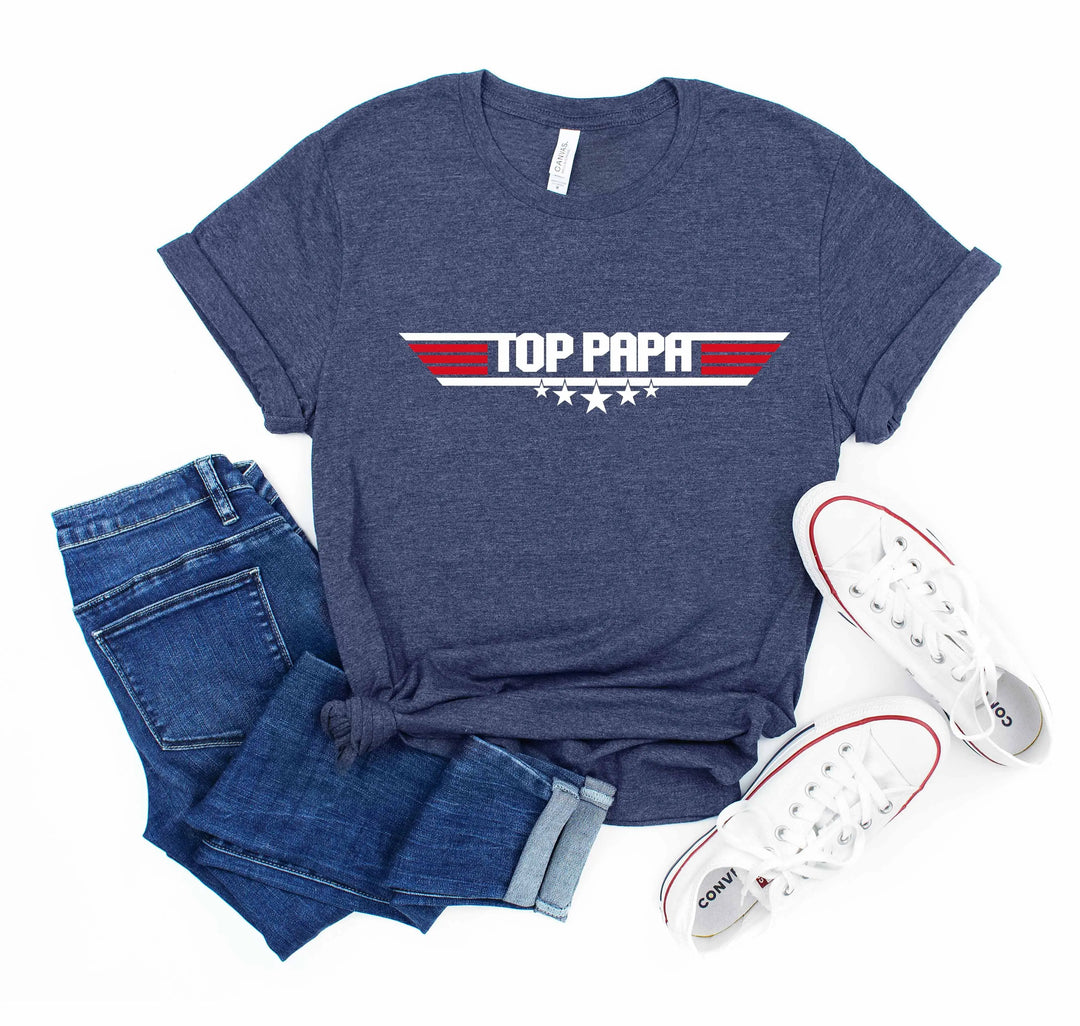 Top Dad T-Shirt | Top Family T-Shirt | Top Dad Papa Grandpa Grandma Poppop Shirt