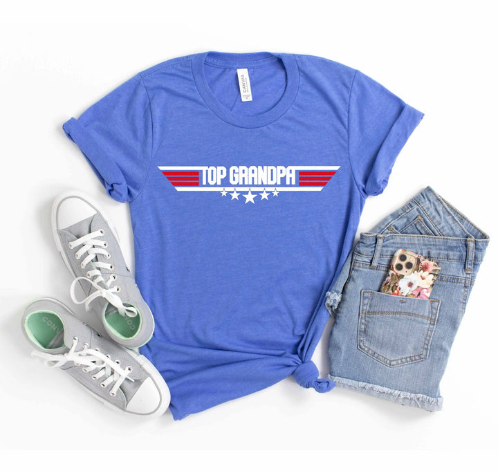 Top Dad T-Shirt | Top Family T-Shirt | Top Dad Papa Grandpa Grandma Poppop Shirt