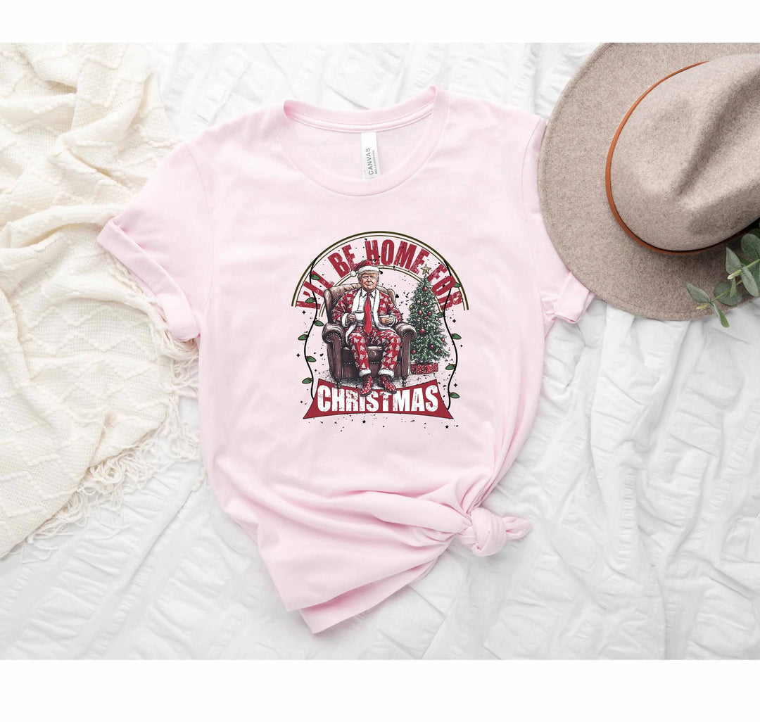 Trump Christmas Shirt | I'll Be Home for Christmas Shirt Shirtprintingcenter