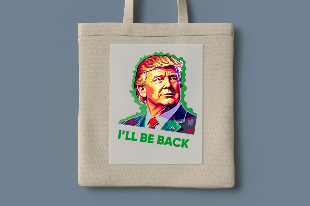 Transferencias de calor "Trump I'll Be Back DTF" | Trump DTF
