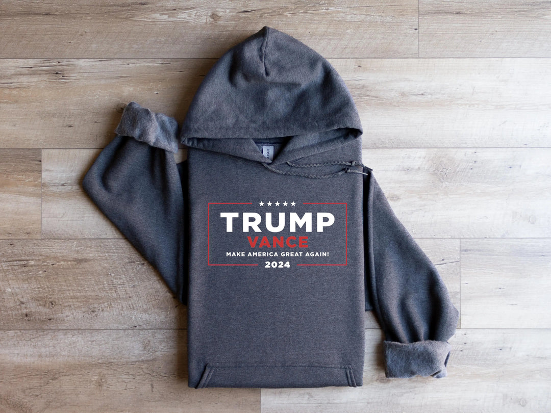 Trump Vance 24 Sweatshirt, Trump 2025 Sweatshirt, President Trump, Republican Sweatshirt, Republican Gifts Support Trump Sweatshirt, American Flag Sweatshirt Shirtprintingcenter