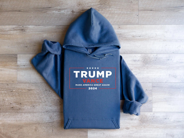 Trump Vance 24 Sweatshirt, Trump 2025 Sweatshirt, President Trump, Republican Sweatshirt, Republican Gifts Support Trump Sweatshirt, American Flag Sweatshirt Shirtprintingcenter
