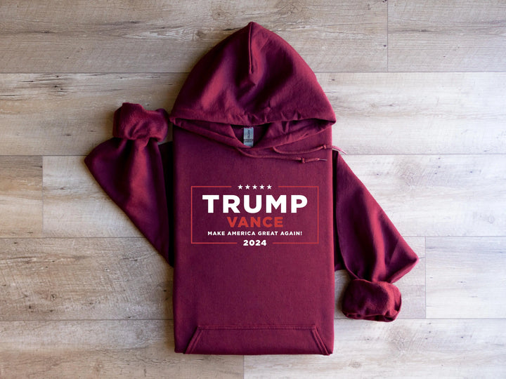 Trump Vance 24 Sweatshirt, Trump 2025 Sweatshirt, President Trump, Republican Sweatshirt, Republican Gifts Support Trump Sweatshirt, American Flag Sweatshirt Shirtprintingcenter