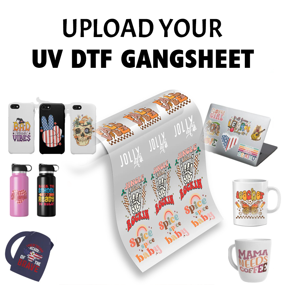 Upload UV Sticker Gang Sheet Upload