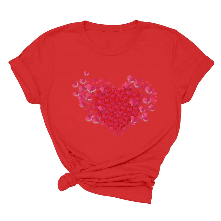 Valentine's Day Shirt - Double Heart & Cute Valentine's Tee Gift Shirtprintingcenter