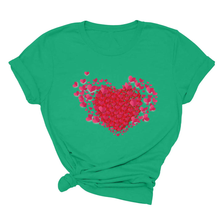 Valentine's Day Shirt - Double Heart & Cute Valentine's Tee Gift Shirtprintingcenter