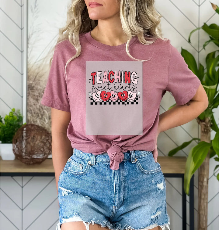 Transferencia de profesor a DTF para el Día de San Valentín