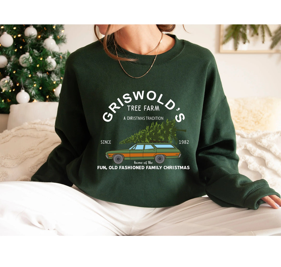 Vintage Griswold Christmas Sweatshirt - Merry Winter Tee for Women Shirtprintingcenter