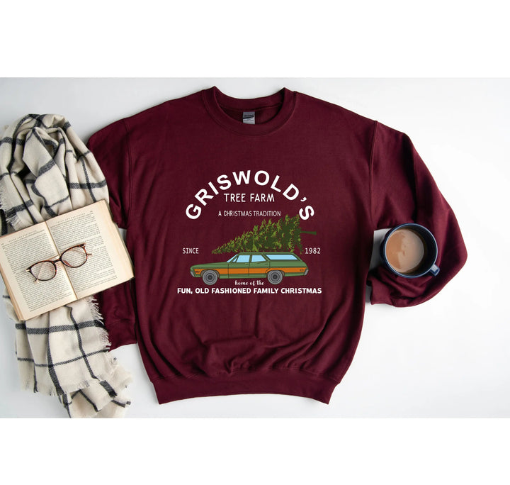 Vintage Griswold Christmas Sweatshirt - Merry Winter Tee for Women Shirtprintingcenter