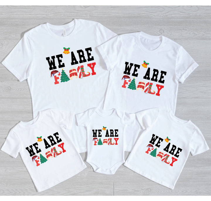We Are Family Christmas Shirt | Family Matching Christmas Shirts Shirtprintingcenter