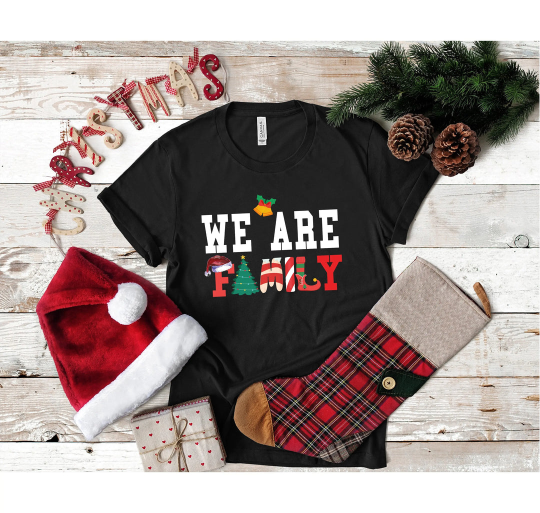 We Are Family Christmas Shirt | Family Matching Christmas Shirts Shirtprintingcenter
