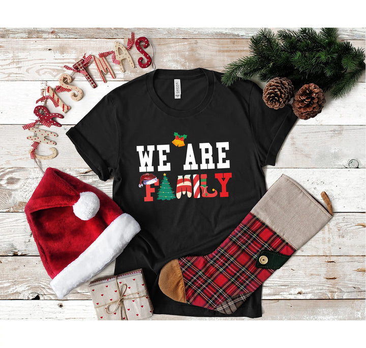 We Are Family Christmas Shirt | Family Matching Christmas Shirts Shirtprintingcenter