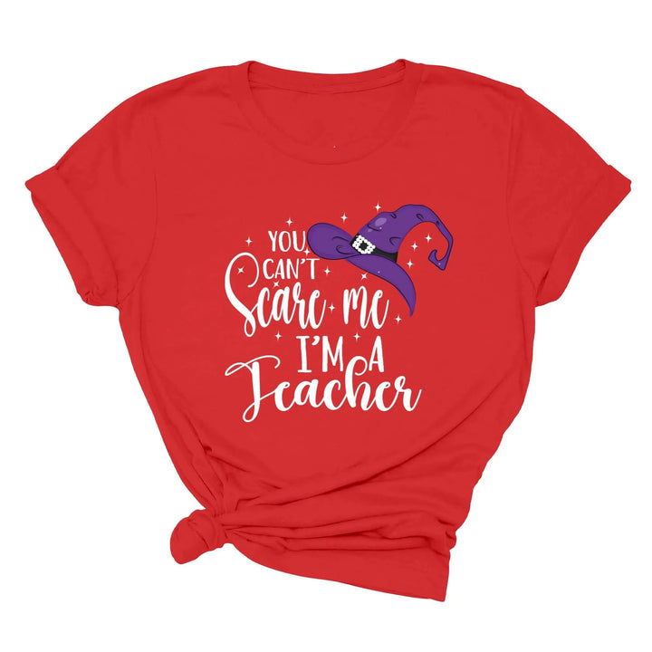 You Can't Scare Me I'm a Teacher Halloween Shirt | Spooky Teacher Gift Shirtprintingcenter