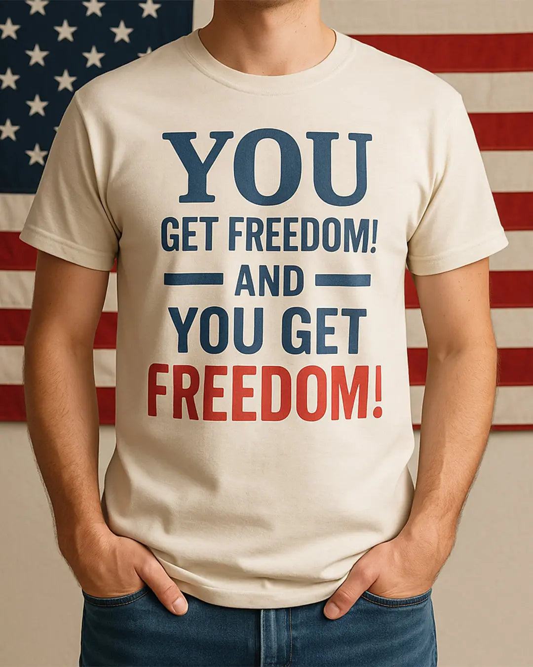 You Get Freedom and You get Freedom Shirt, 4th of july Tshirt Shirtprintingcenter