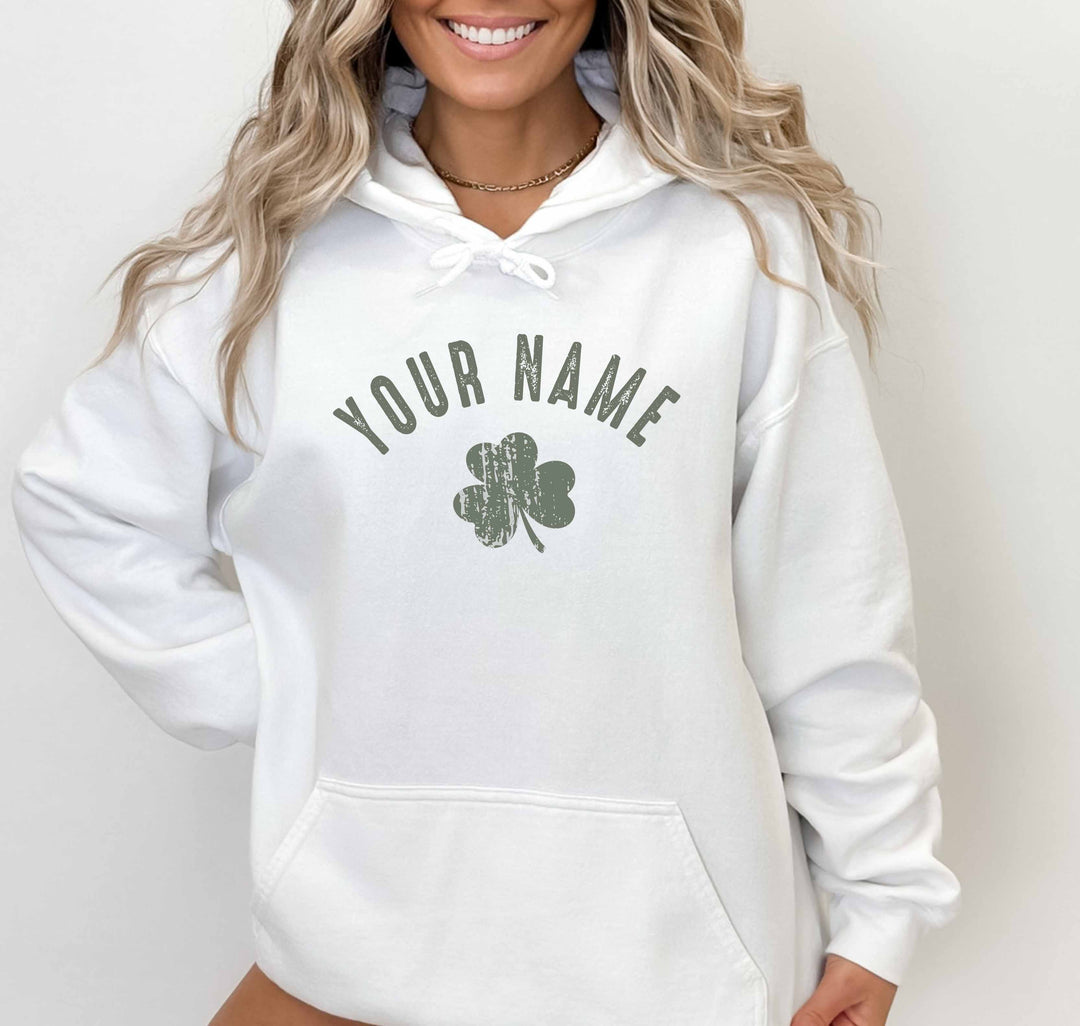 Personalized Last Name St. Patrick's Day Hoodie- Custom Irish Hoodie