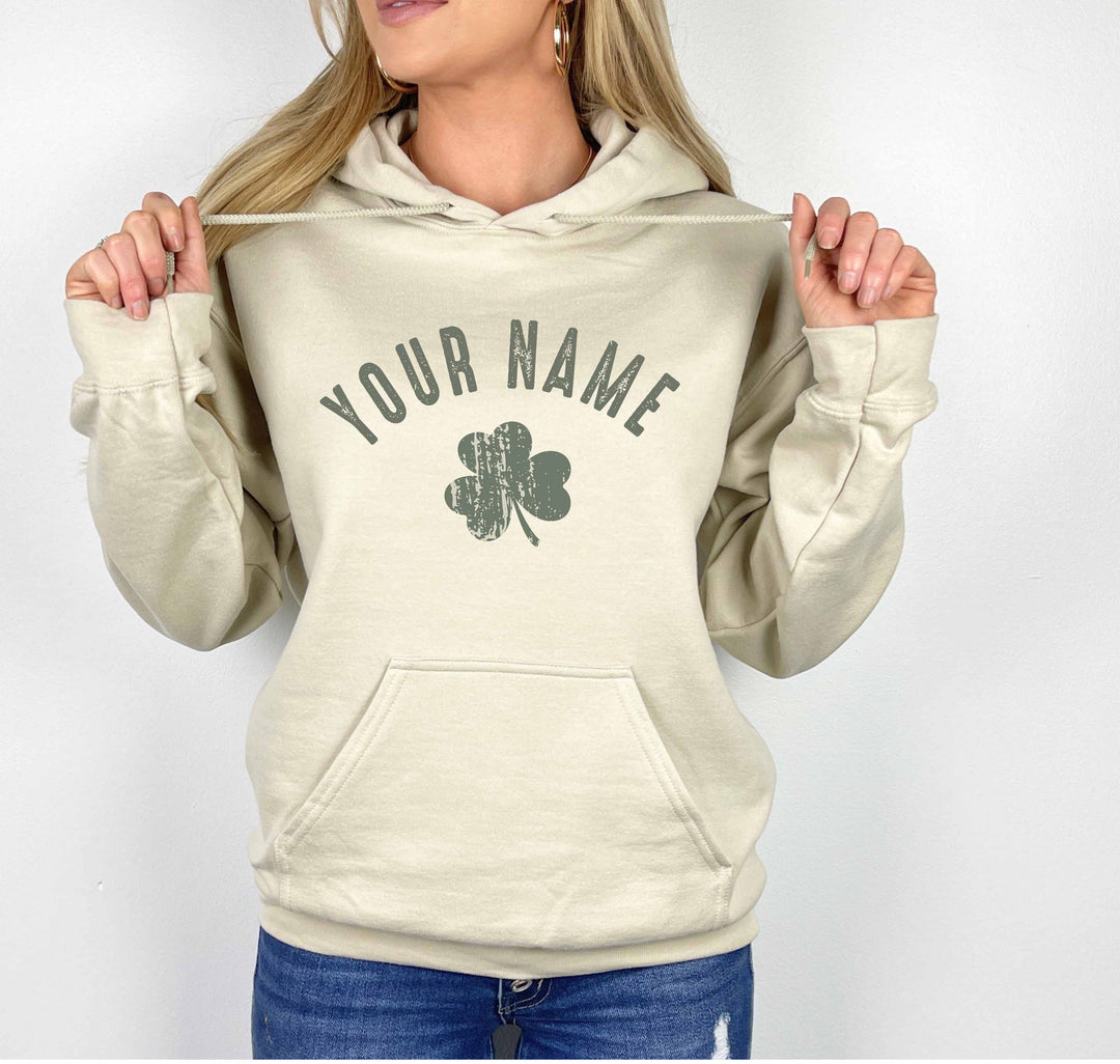 Personalized Last Name St. Patrick's Day Hoodie- Custom Irish Hoodie