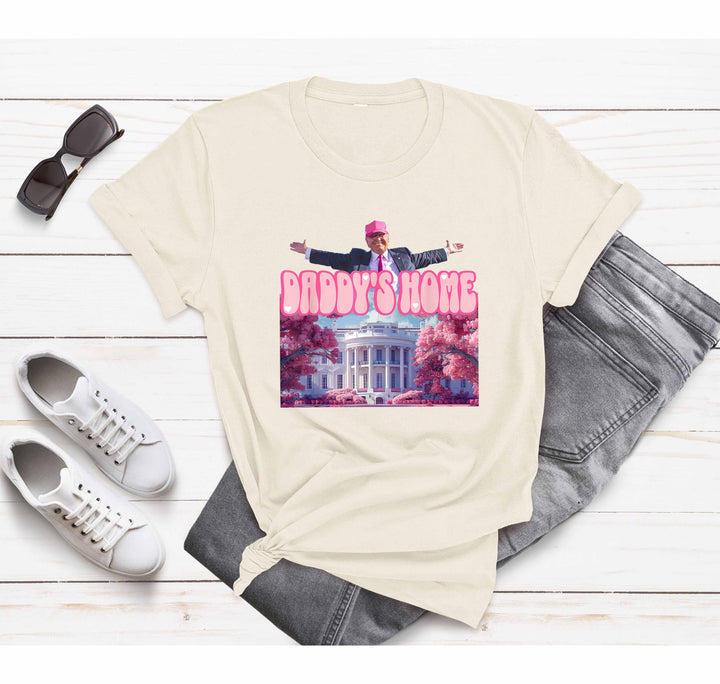 Daddy’s Home Shirt | Trump 2024 White House Shirt