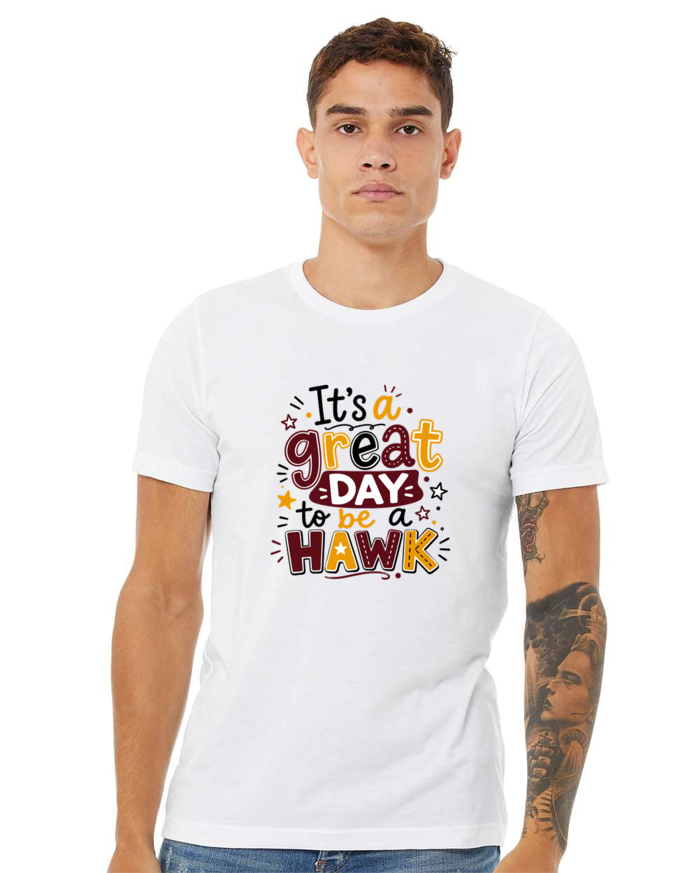 Camiseta de manga corta juvenil Bella+Canvas personalizada (3001Y-3001YCVC)