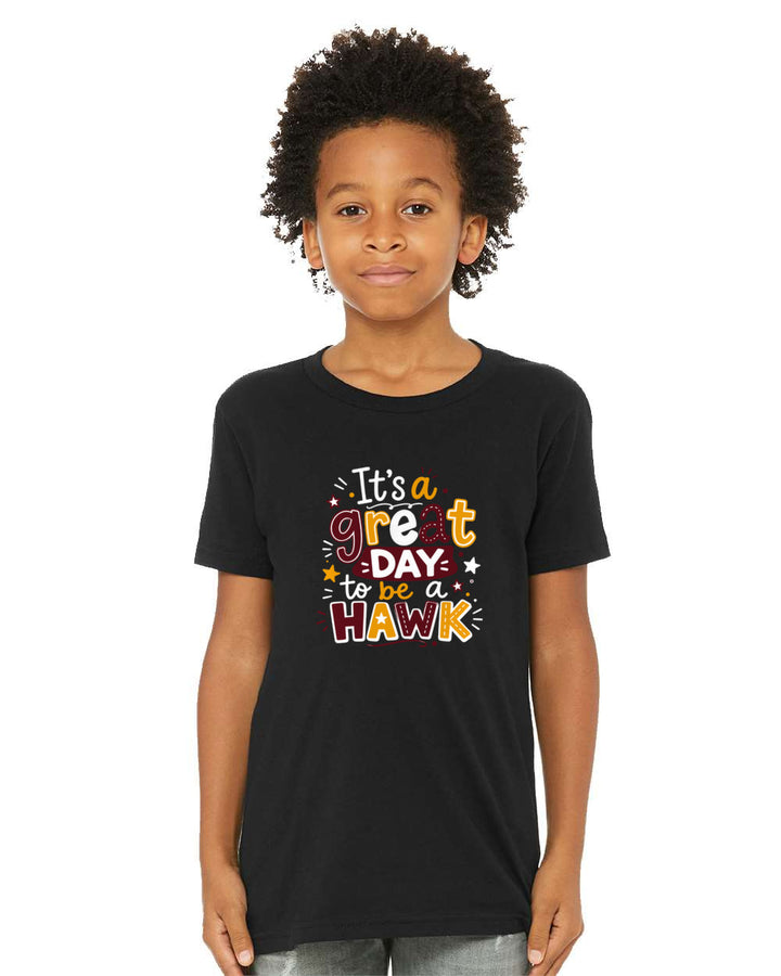 Camiseta de manga corta juvenil Bella+Canvas personalizada (3001Y-3001YCVC)
