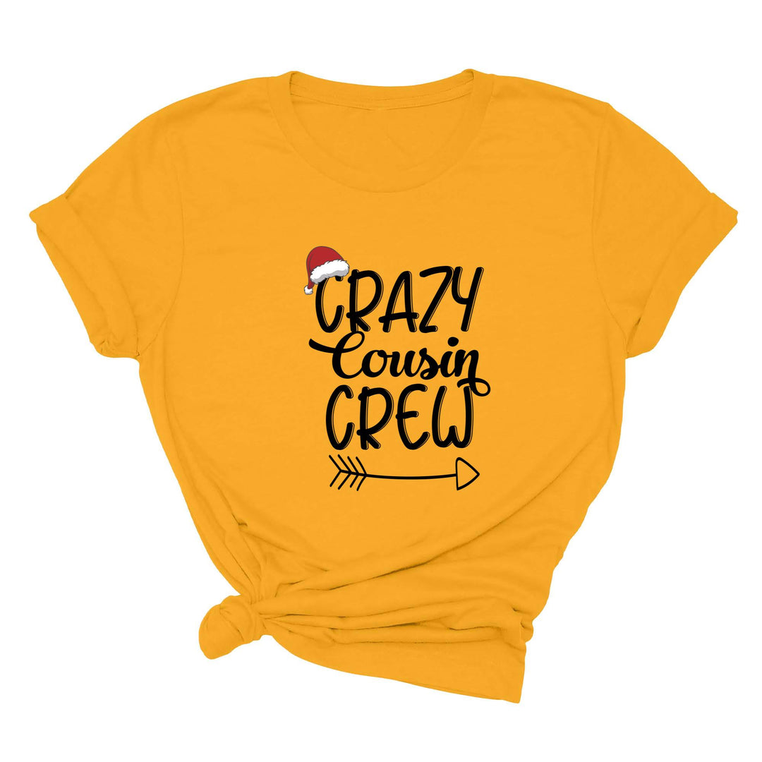 Christmas Crazy Cousin Crew Toddler Shirts | Matching Cousin Family Toddler Shirt