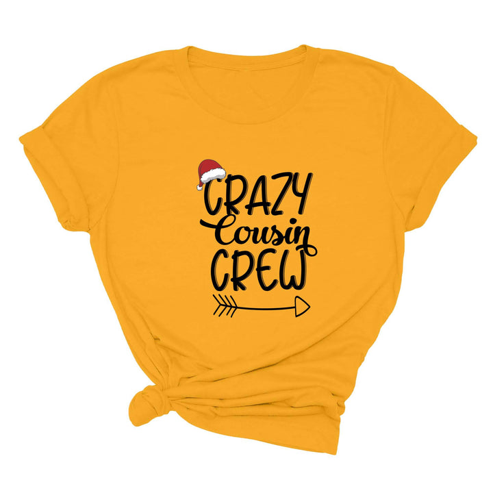 Christmas Crazy Cousin Crew Toddler Shirts | Matching Cousin Family Toddler Shirt