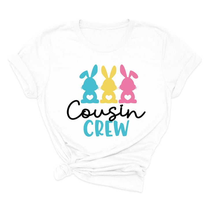 Cousin Crew Easter Shirt - Matching Bunny & Kids Easter Outfit