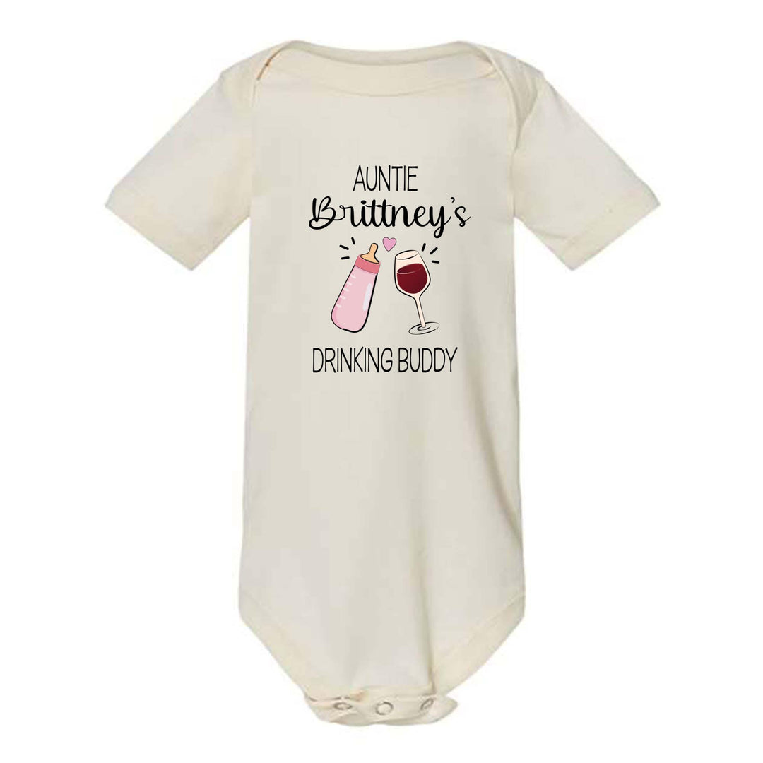 Funny Auntie Baby Bodysuit - Custom Gift from Auntie