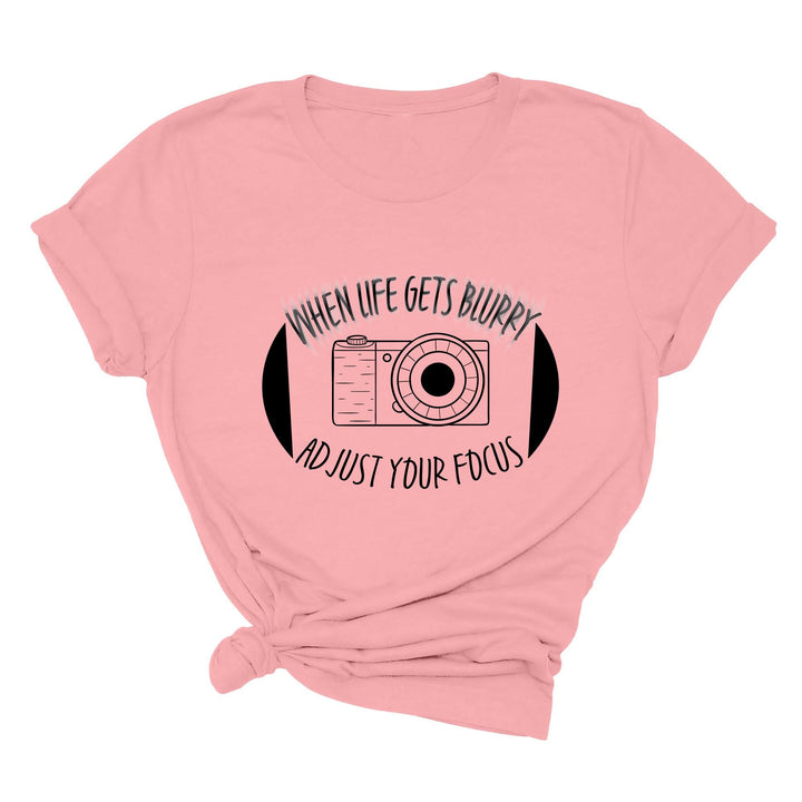 Vintage Camera Shirt - Photographer Tee | Adjust Your Focus