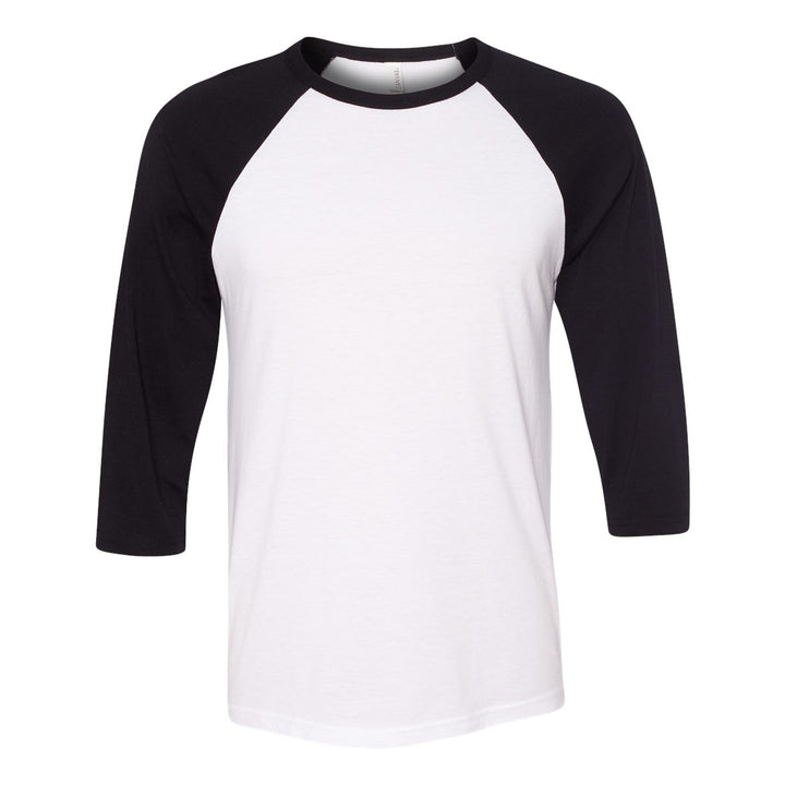 Bella + Canvas Sleeve 3200 Unisex, Youth, Toddler 3/4-Baseball T-Shirt, Raglan Tshirt