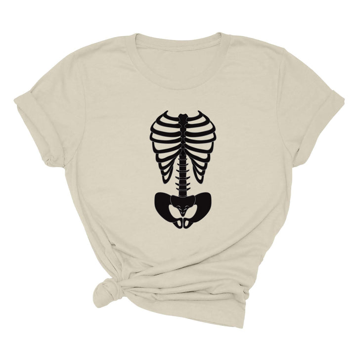 Skeleton Bones Rib Cage Shirt – Halloween Costume & Party Tee