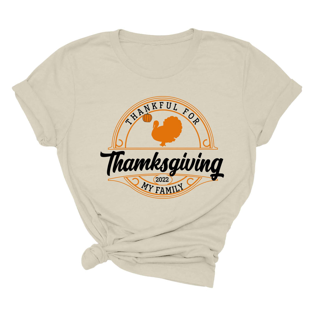 Family Thanksgiving 2024 Shirt | Matching Thanksgiving Shirts