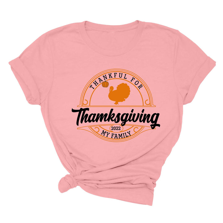 Family Thanksgiving 2024 Shirt | Matching Thanksgiving Shirts