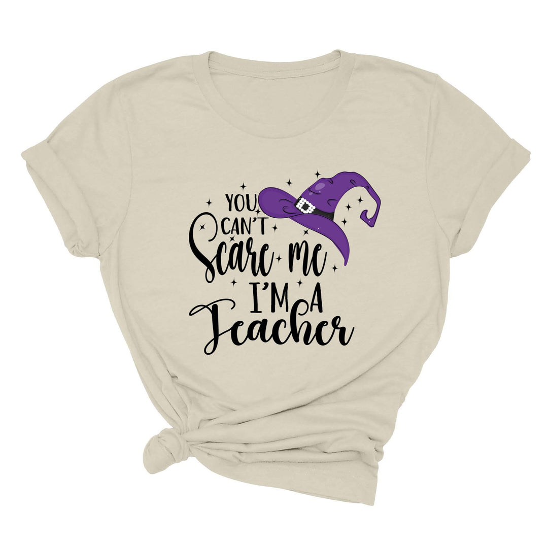 You Can't Scare Me I'm a Teacher Halloween Shirt | Spooky Teacher Gift