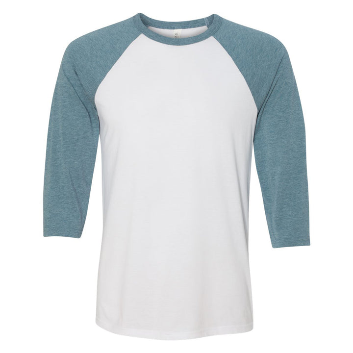 Bella + Canvas Sleeve 3200 Unisex, Youth, Toddler 3/4-Baseball T-Shirt, Raglan Tshirt