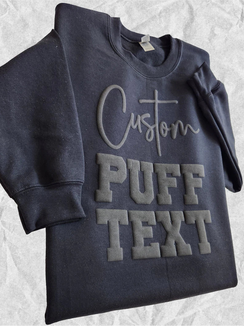 Puff DTF Transfers
