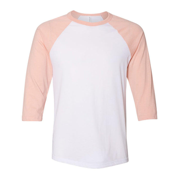 Bella + Canvas Sleeve 3200 Unisex, Youth, Toddler 3/4-Baseball T-Shirt, Raglan Tshirt