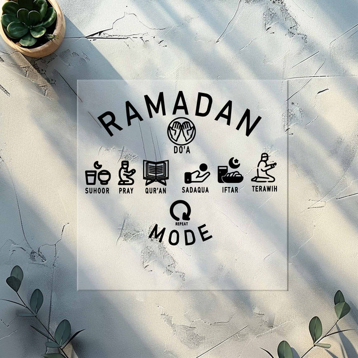 Ramadan Mode Dtf Transfers | Islamic Home Dtf | Ramadan Gift Dtf Transfers