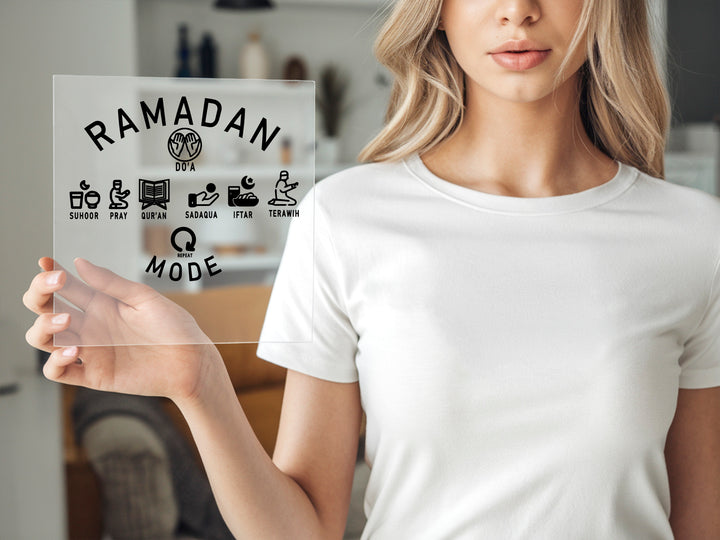 Ramadan Mode Dtf Transfers | Islamic Home Dtf | Ramadan Gift Dtf Transfers