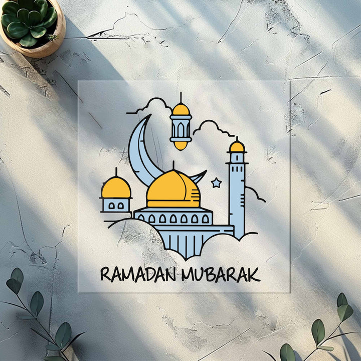 Ramadan Mubarak Dtf Transfers | Islamic Day Dtf | Ramadan Gift Dtf Transfers