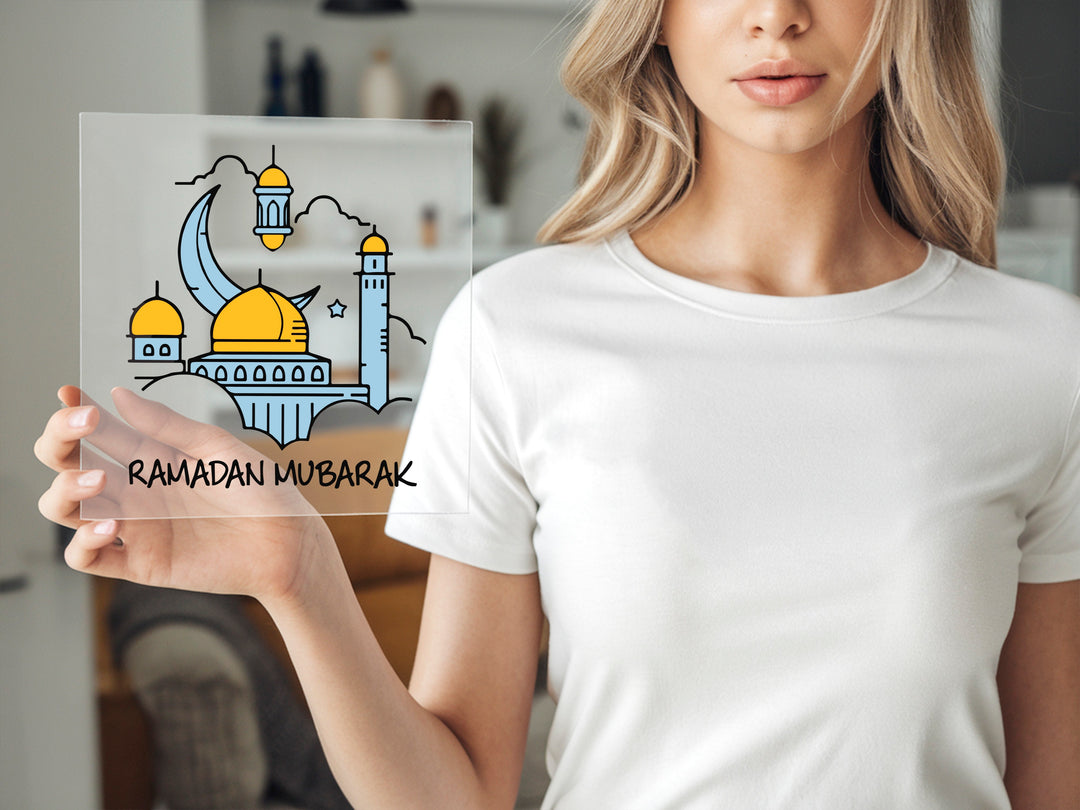 Ramadan Mubarak Dtf Transfers | Islamic Day Dtf | Ramadan Gift Dtf Transfers